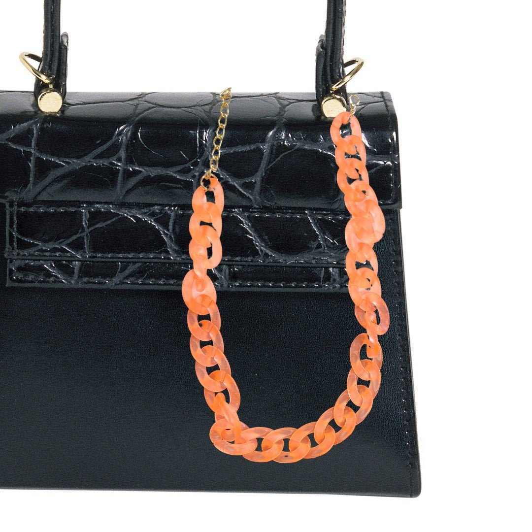 Frosted Fluorescent Acrylic Chain 21" | Bag Chain | Phone Chain -